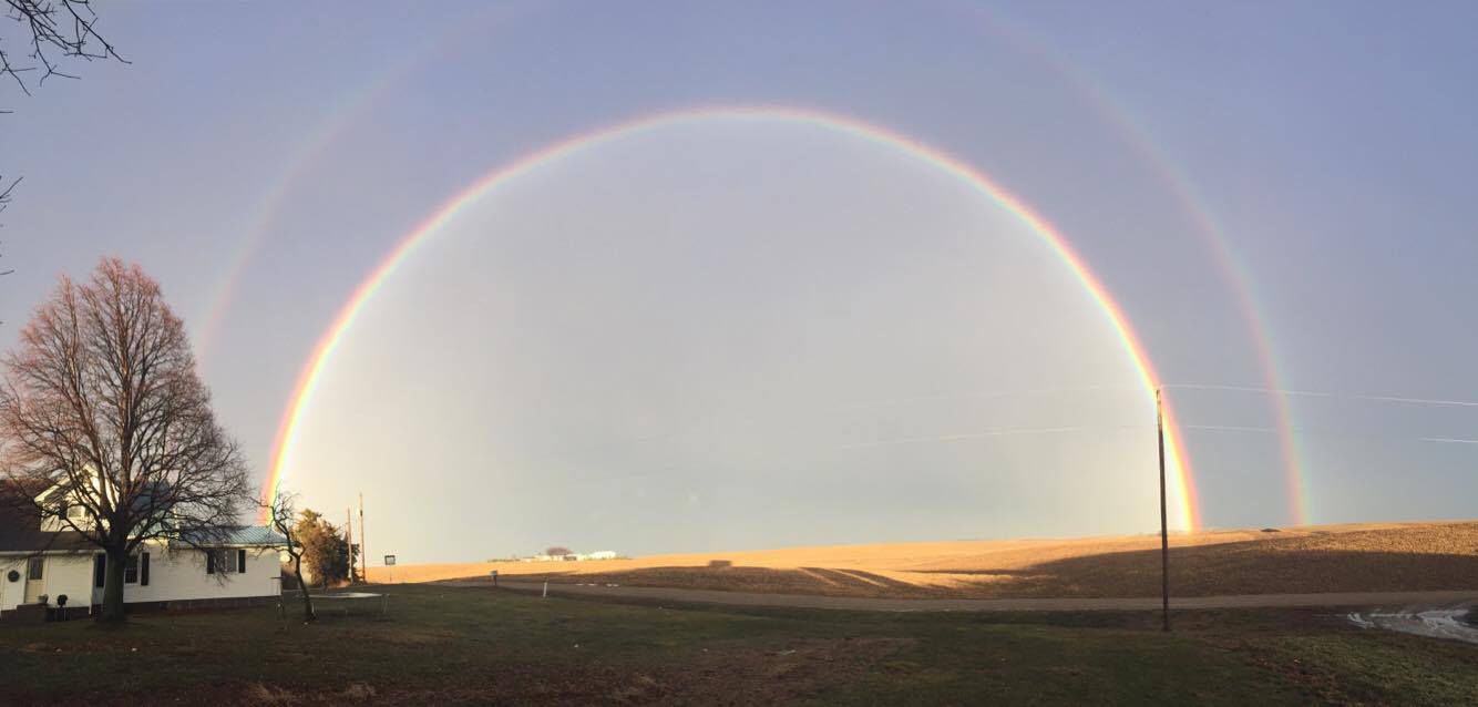 Double rainbow